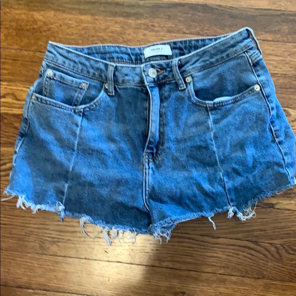 Stretchy Jean Shorts